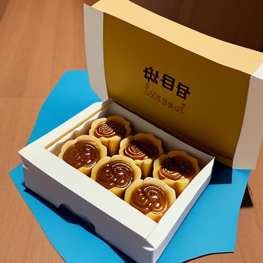  Mooncakes are delivered on site,