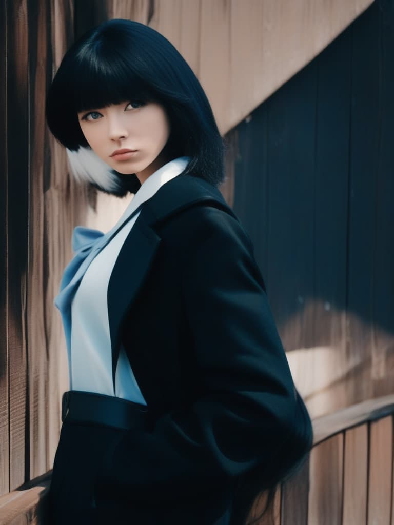  {((beautiful girl))((long black hair))(wearing black sailor suit)):1.4,looking straight ahead (upper body only)},super detail,high resolution,absurd,adopted,