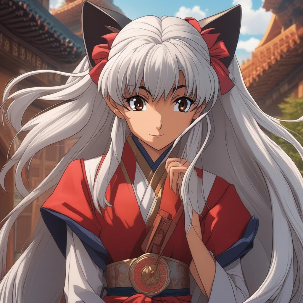  inuyasha, anime, realistic shaded perfect face, fine details. anime. realistic shaded lighting by ilya kuvshinov krenz cushart katsuhiro otomo, magali villeneuve, artgerm, rutkowski jeremy lipkin and giuseppe dangelico pino and michael garmash and rob rey hyperrealistic, full body, detailed clothing, highly detailed, cinematic lighting, stunningly beautiful, intricate, sharp focus, f/1. 8, 85mm, (centered image composition), (professionally color graded), ((bright soft diffused light)), volumetric fog, trending on instagram, trending on tumblr, HDR 4K, 8K