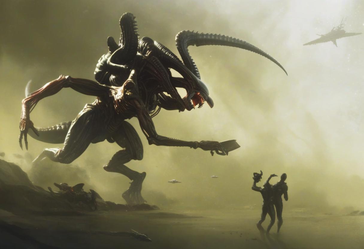  species, xenomorph, monster, space, realism, horror