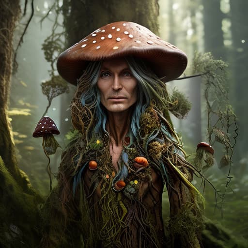  humanoid mushroom, druid