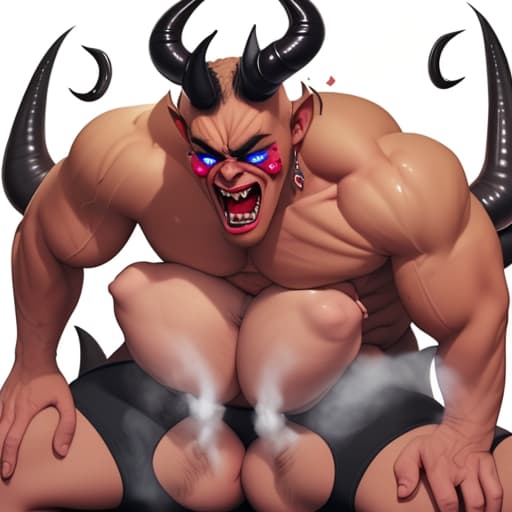  Buff demon farts on me