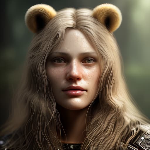  bear with a gun, smiling, realism., photorealistic, hyperrealistic, hyperdetailed, analog style, demure, detailed skin, pores, smirk, smiling eyes, matte skin, soft lighting, subsurface scattering, realistic, heavy shadow, masterpiece, best quality, ultra realistic, 8k, golden ratio, intricate, high detail, film photography, soft focus