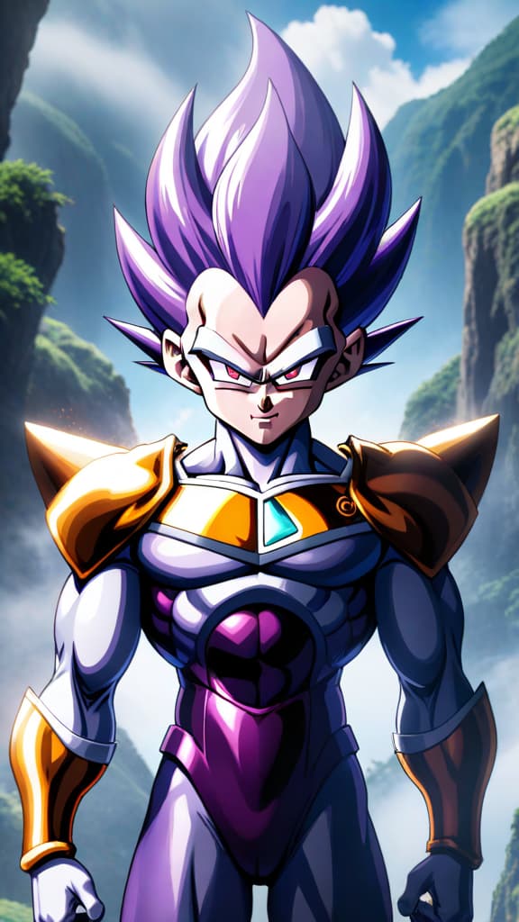  anime art: namek's fate sealed as frieza's death ball heads towards the core. hyperrealistic, full body, detailed clothing, highly detailed, cinematic lighting, stunningly beautiful, intricate, sharp focus, f/1. 8, 85mm, (centered image composition), (professionally color graded), ((bright soft diffused light)), volumetric fog, trending on instagram, trending on tumblr, HDR 4K, 8K