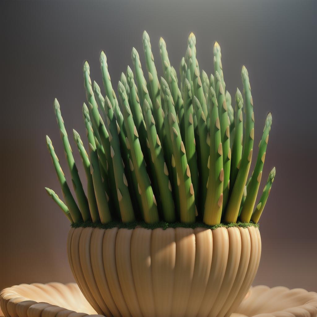  Giant aggressive asparagus with theets hyperrealistic, full body, detailed clothing, highly detailed, cinematic lighting, stunningly beautiful, intricate, sharp focus, f/1. 8, 85mm, (centered image composition), (professionally color graded), ((bright soft diffused light)), volumetric fog, trending on instagram, trending on tumblr, HDR 4K, 8K