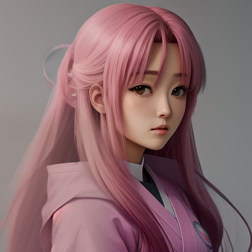  huruno sakura with long hair