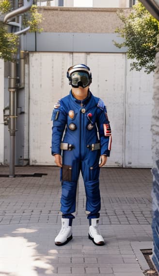  Astronaut Mask, Astronaut suit, full body