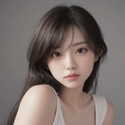  girl, best quality, solo, headshot, simple background