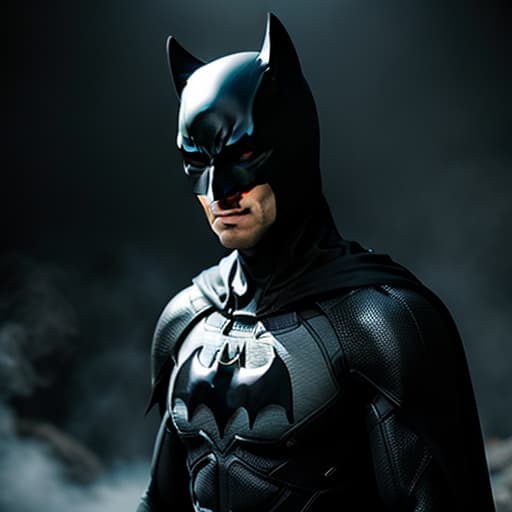  cat,batman hyperrealistic, full body, detailed clothing, highly detailed, cinematic lighting, stunningly beautiful, intricate, sharp focus, f/1. 8, 85mm, (centered image composition), (professionally color graded), ((bright soft diffused light)), volumetric fog, trending on instagram, trending on tumblr, HDR 4K, 8K