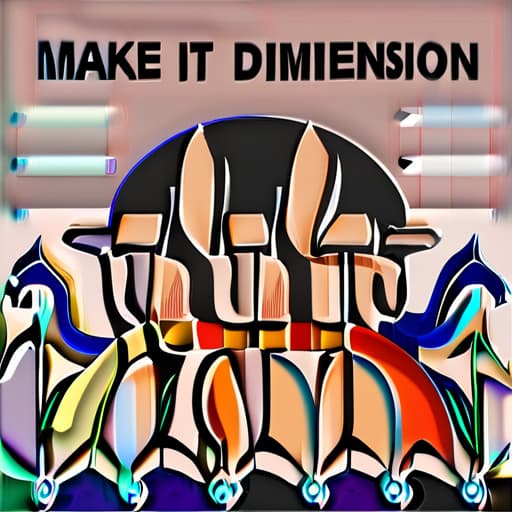  make it 3 dimension