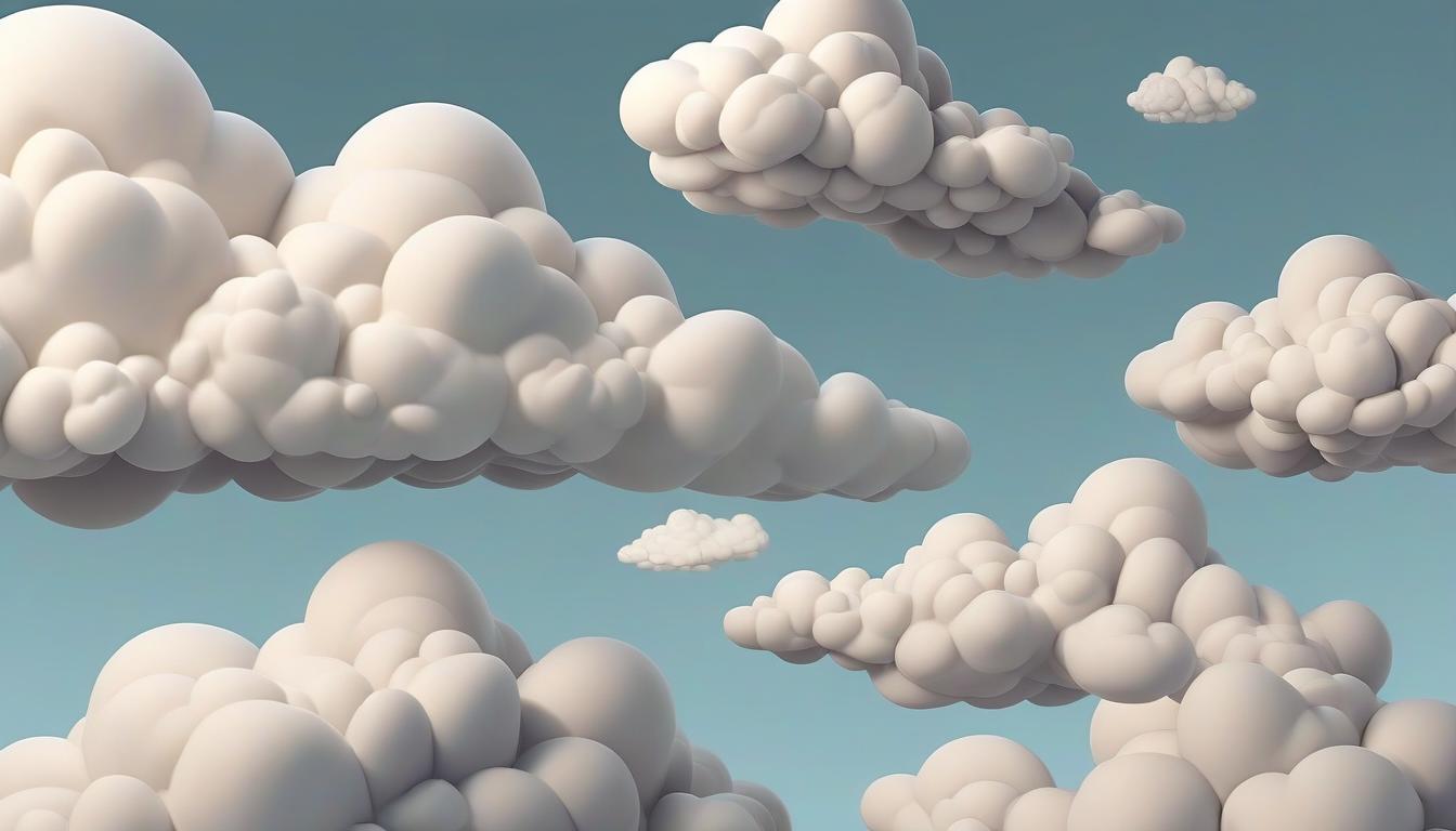  type of three dimensional graphic clouds