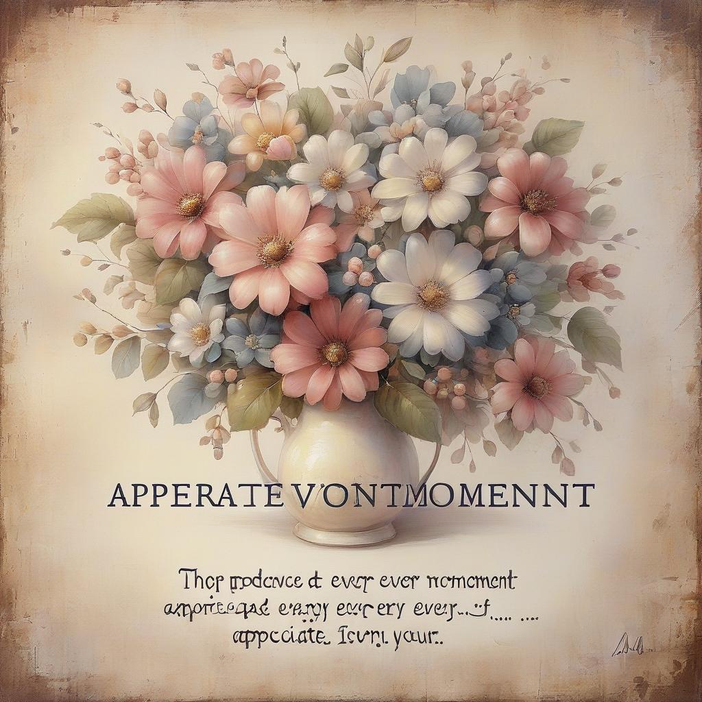  appreciate every moment