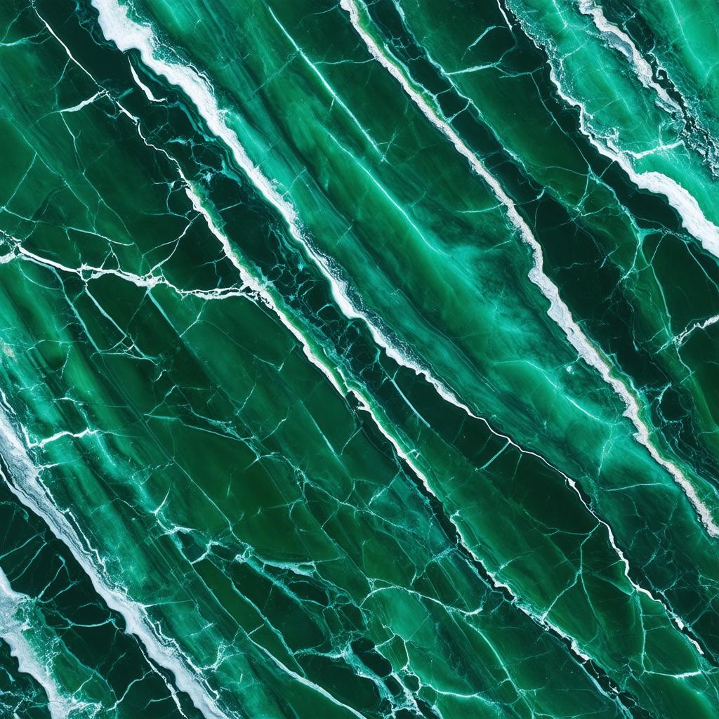  professional detailed photography, emerald marble texture, silver and white veins, wallpaper, background, (muted colors, dim colors, soothing tones), (vsco:0.3)