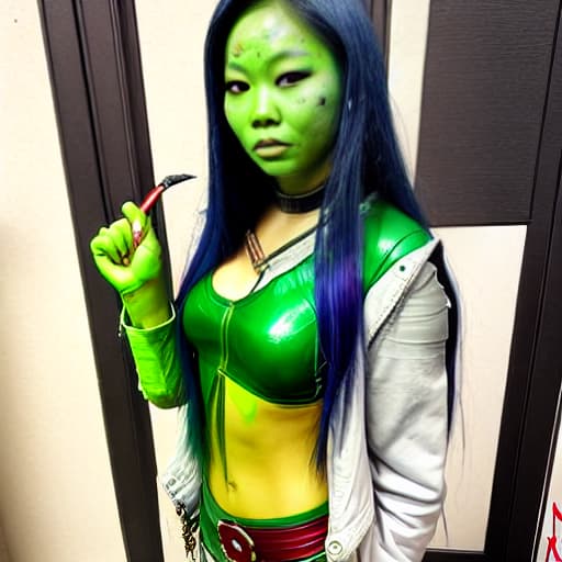  Jennie Kim as Gamora