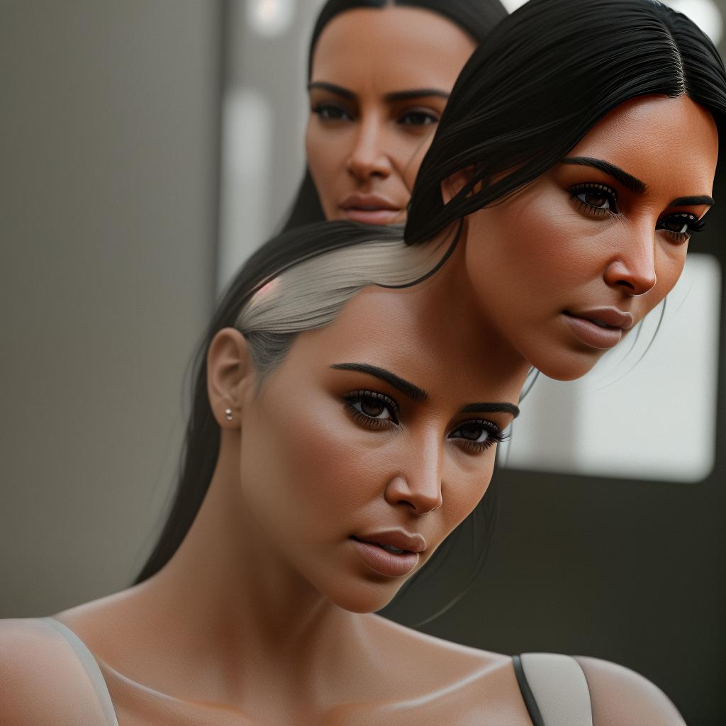  kim kardashian naked full height realistic style, lifelike details, natural lighting, true to life colors, high resolution, photorealism, intricate textures, fine details, accurate proportions, depth of field, soft shadows, natural reflections, canon eos r5, f/2.2, iso 100, 1/200s, 8k, raw, unedited, subtle highlights, human expressions, environmental accuracy, dynamic range, skin texture, atmospheric perspective, real world materials, nuanced lighting, authentic scenery, hyper detailed, minimal post processing, realistic ambiance, high fidelity rendering