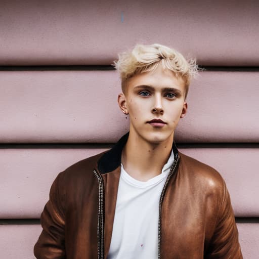 portrait+ style Czech Republic LGBT queer twink blonde hunk dude face