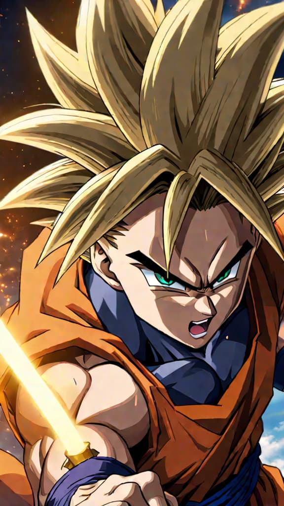  an anime art depicting the evolution of saiyan physiology adapting to changing needs and surroundings in dragon ball z. hyperrealistic, full body, detailed clothing, highly detailed, cinematic lighting, stunningly beautiful, intricate, sharp focus, f/1. 8, 85mm, (centered image composition), (professionally color graded), ((bright soft diffused light)), volumetric fog, trending on instagram, trending on tumblr, HDR 4K, 8K