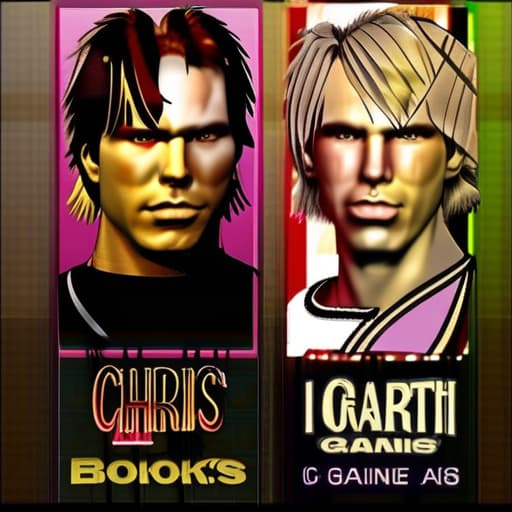  i want this guys face and hair to look like garth brooks looked when he was acting as chris gaines