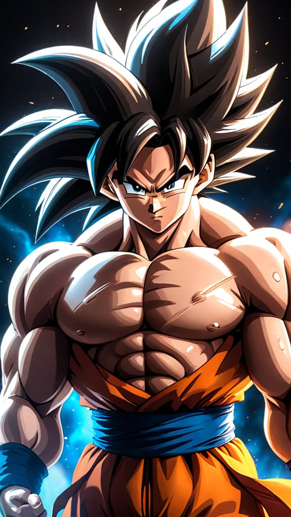  anime art: goku in super saiyan 4 form, a relic of an alternate timeline in dragon ball. hyperrealistic, full body, detailed clothing, highly detailed, cinematic lighting, stunningly beautiful, intricate, sharp focus, f/1. 8, 85mm, (centered image composition), (professionally color graded), ((bright soft diffused light)), volumetric fog, trending on instagram, trending on tumblr, HDR 4K, 8K