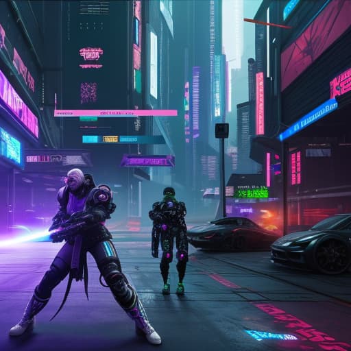  Cyberpunk combat sports