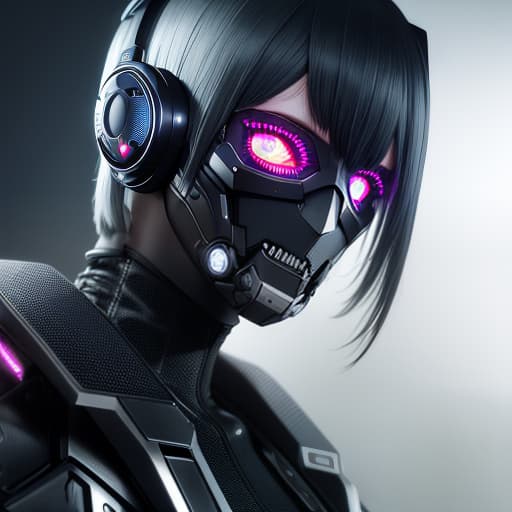  girl, cyberpunk augmentation, cyberware, cyborg, carbon fiber, chrome, implants, metall skull, bloody, cyber plate armor, dark atmosphere, dark night, scars, (black short disheveled hair:1.1), black eyeshadow, beautiful detailed glow, detailed, Cinematic light, intricate detail, highres, rounded eyes, detailed facial features, high detail, sharp focus, smooth, aesthetic, extremely detailed, insanely detailed and intricate dark industrial factory background, slim body, stylish pose, <lora:add_detail:0.4> <lora:epi_noiseoffset2:0.4> <lora:hairdetailer:0.6> <lora:more_details:0.3> <lora:add-detail-xl:1.2> <lora:DetailedEyes_V3:1.2> <lora:sd_xl_offset_example-lora_1.0:1.2> bionic eye, futuristic cyber punk soldier, half face os biotic cyber pun