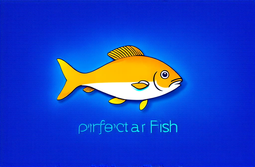  advertising style, stock photo, corporate branding style fish and inscription fish perfect ar 3:2 . professional, clean, modern, product focused, commercial, eye catching, minimalist, business oriented, highly detailed