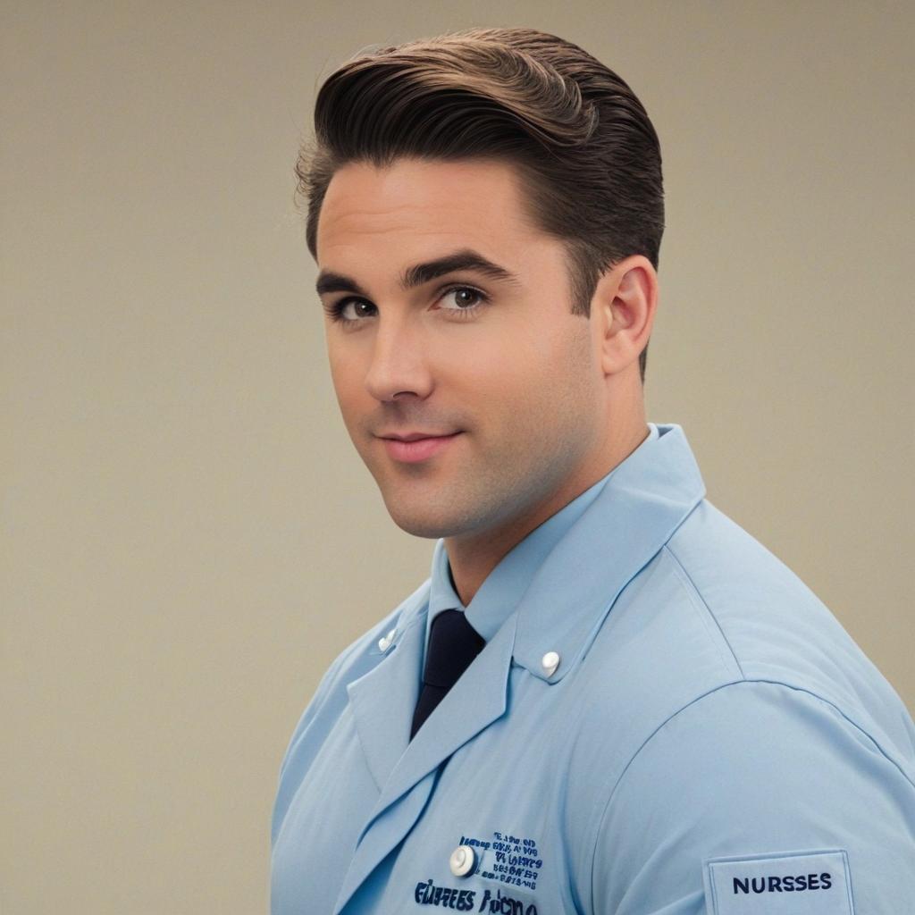  brett cooper in nurses uniform