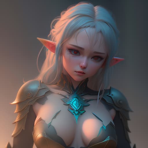  anime elf girl with a good figure and beautiful shapes, (extremely detailed oil painting:1.2), glow effects, godrays, hand drawn, render, 8k, octane render, cinema 4d, blender, dark, atmospheric 4k ultra detailed, cinematic sensual, sharp focus, humorous illustration, big depth of field, masterpiece, colors, 3d octane render, 4k, concept art, trending on artstation, hyperrealistic, vivid colors, extremely detailed cg unity 8k wallpaper, trending on artstation, trending on cgsociety, intricate, high detail, dramatic