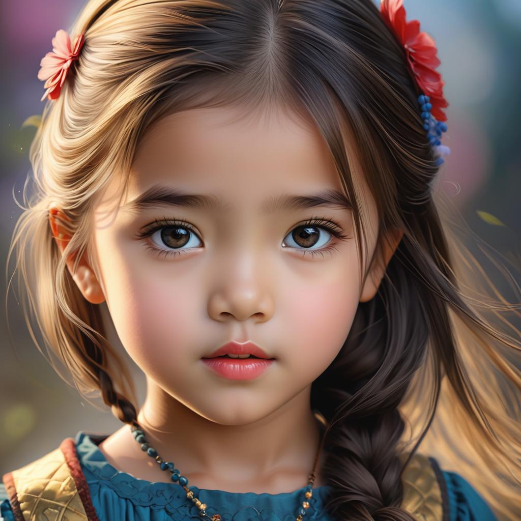  little girl photo realistic, highly intricate and detailed, masterpiece, ultra high res,photography,8k resolution