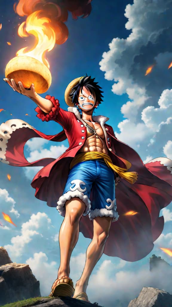  create an anime art of a giant from one piece hinting at the void century secrets. hyperrealistic, full body, detailed clothing, highly detailed, cinematic lighting, stunningly beautiful, intricate, sharp focus, f/1. 8, 85mm, (centered image composition), (professionally color graded), ((bright soft diffused light)), volumetric fog, trending on instagram, trending on tumblr, HDR 4K, 8K