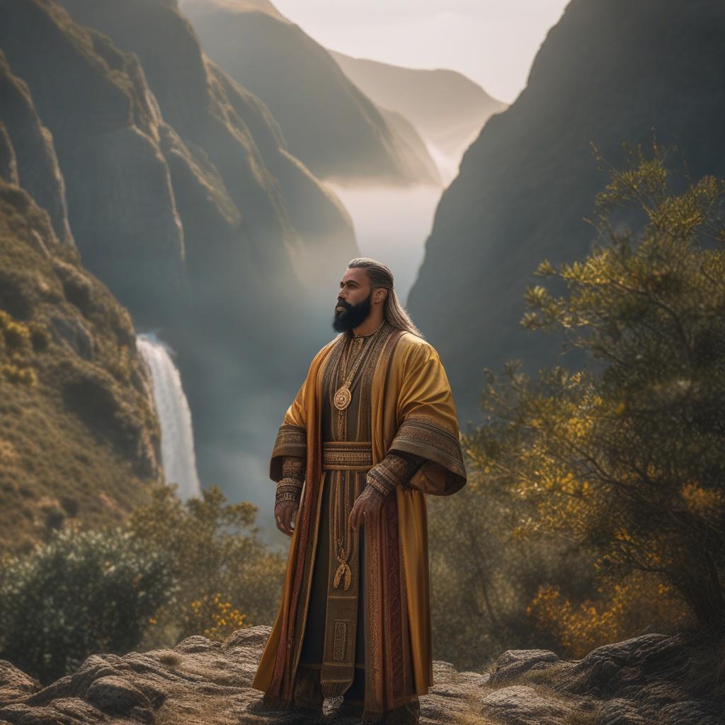  quién es dios hyperrealistic, full body, detailed clothing, highly detailed, cinematic lighting, stunningly beautiful, intricate, sharp focus, f/1. 8, 85mm, (centered image composition), (professionally color graded), ((bright soft diffused light)), volumetric fog, trending on instagram, trending on tumblr, HDR 4K, 8K