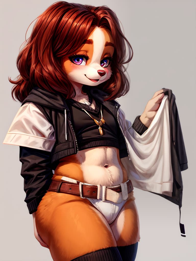  anthropomorphic female english cocker spaniel curvy and no background