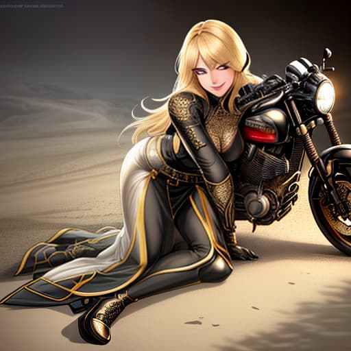  motorcycle on the road, Photorealistic, Hyperrealistic, Hyperdetailed, analog style, demure, detailed skin, pores, smirk, smiling eyes, matte skin, soft lighting, subsurface scattering, realistic, heavy shadow, masterpiece, best quality, ultra realistic, 8k, golden ratio, Intricate, High Detail, film photography, soft focus hyperrealistic, full body, detailed clothing, highly detailed, cinematic lighting, stunningly beautiful, intricate, sharp focus, f/1. 8, 85mm, (centered image composition), (professionally color graded), ((bright soft diffused light)), volumetric fog, trending on instagram, trending on tumblr, HDR 4K, 8K