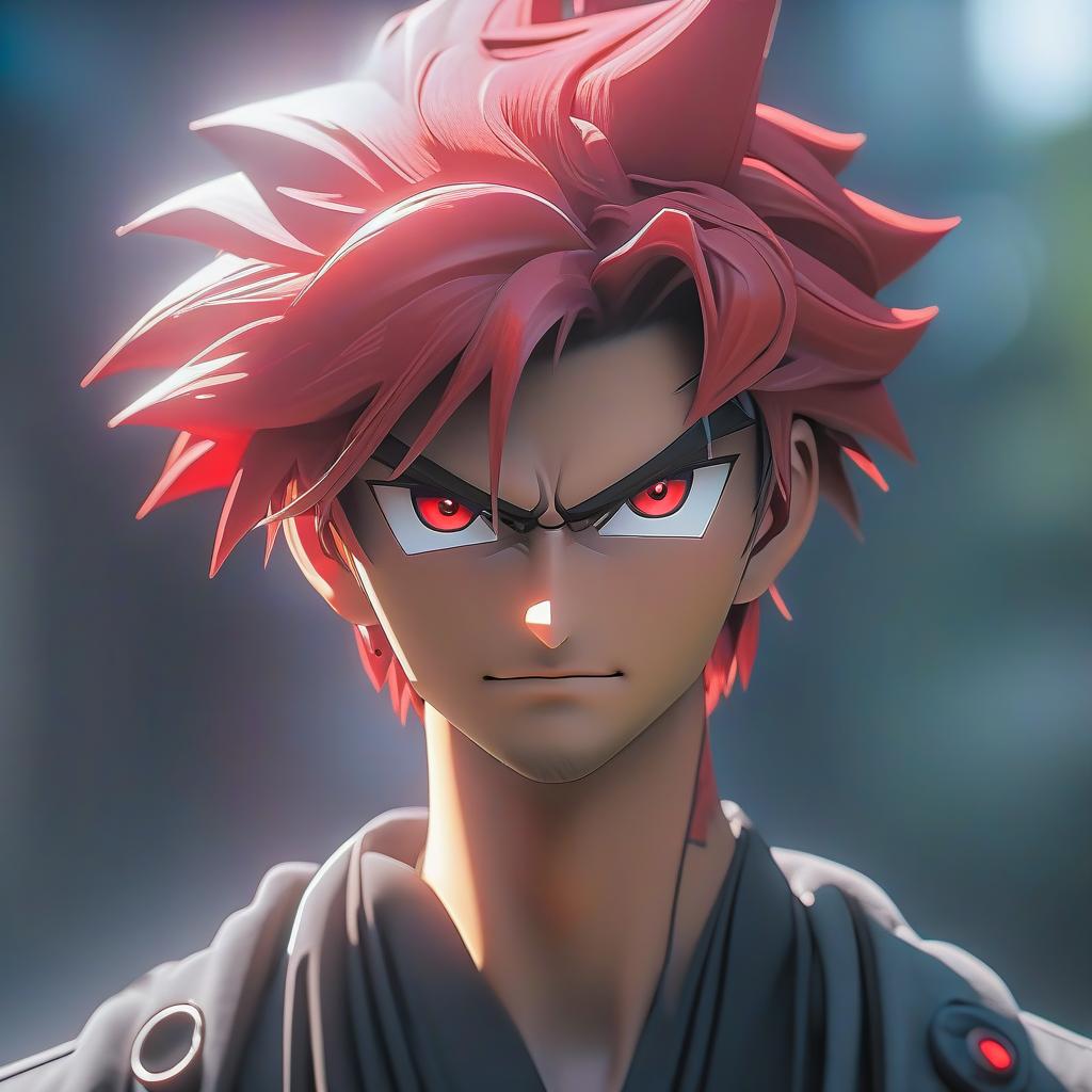  manga style game icon in frame. guy with red eyes, anime character face icon, charactar inside circle frame, game icon of character. . vibrant, high energy, detailed, iconic, japanese comic style hyperrealistic, full body, detailed clothing, highly detailed, cinematic lighting, stunningly beautiful, intricate, sharp focus, f/1. 8, 85mm, (centered image composition), (professionally color graded), ((bright soft diffused light)), volumetric fog, trending on instagram, trending on tumblr, HDR 4K, 8K