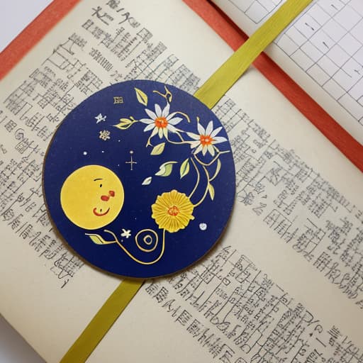  Mid-Autumn Festival Bookmark ，