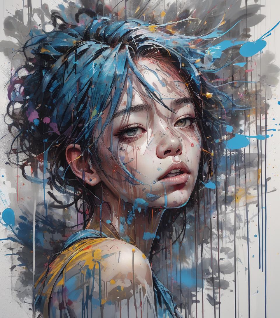  16k diverse graffiti art, manga, dynamic, moonlight, highly detailed, digital painting, art stations, concept art, smooth, sharp focus, illustration, paint splatter, art by carne griffiths and wadim kashin