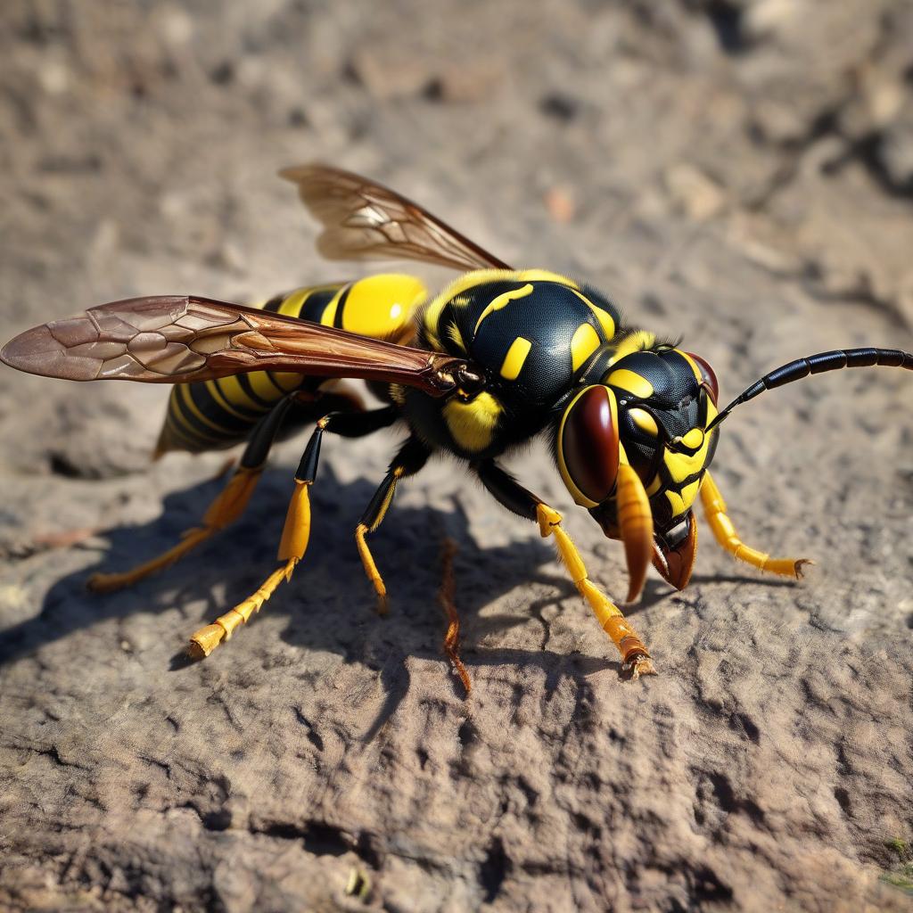  a giant wasp. fantastic