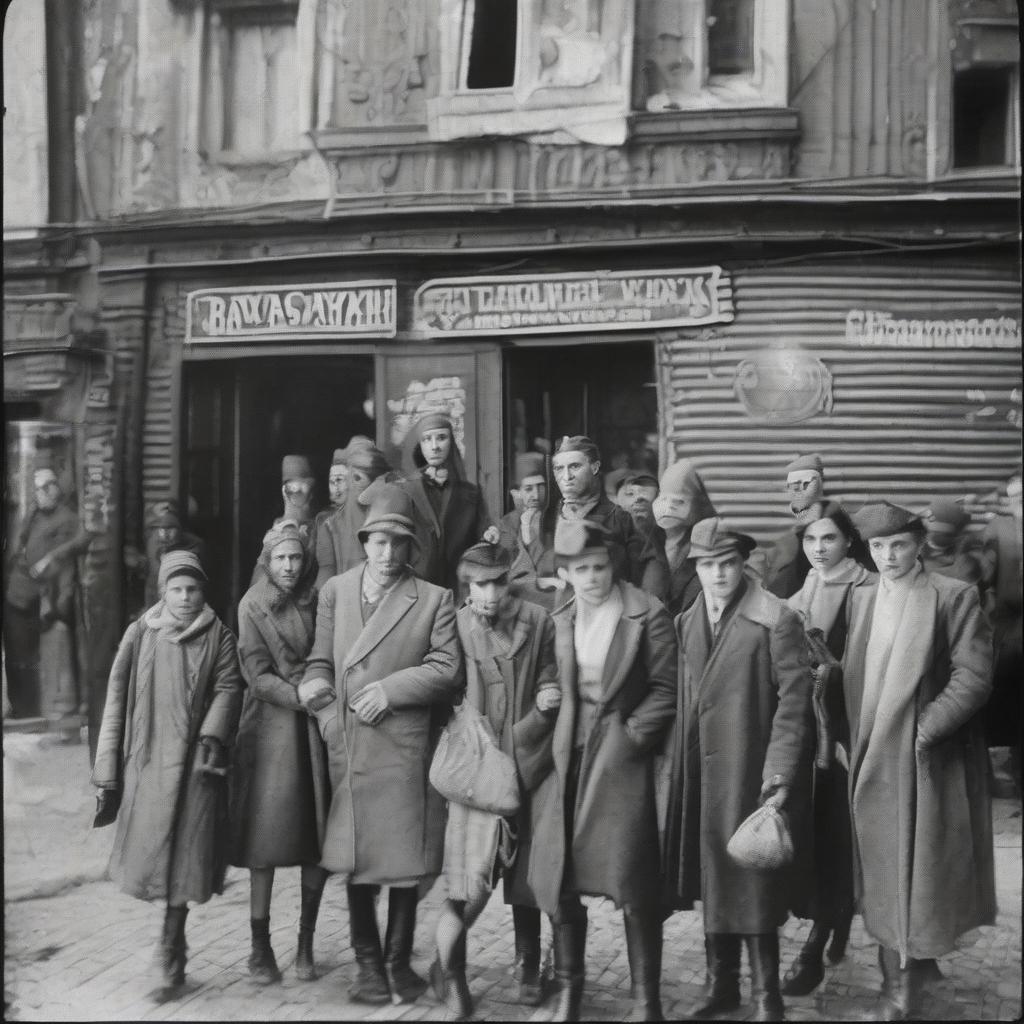  a beer house opened on deribasovskaya street. there was a group of gangsters gathered there. there were girls marusya, rosa, raya. their life partner was vaska shmarovoz.