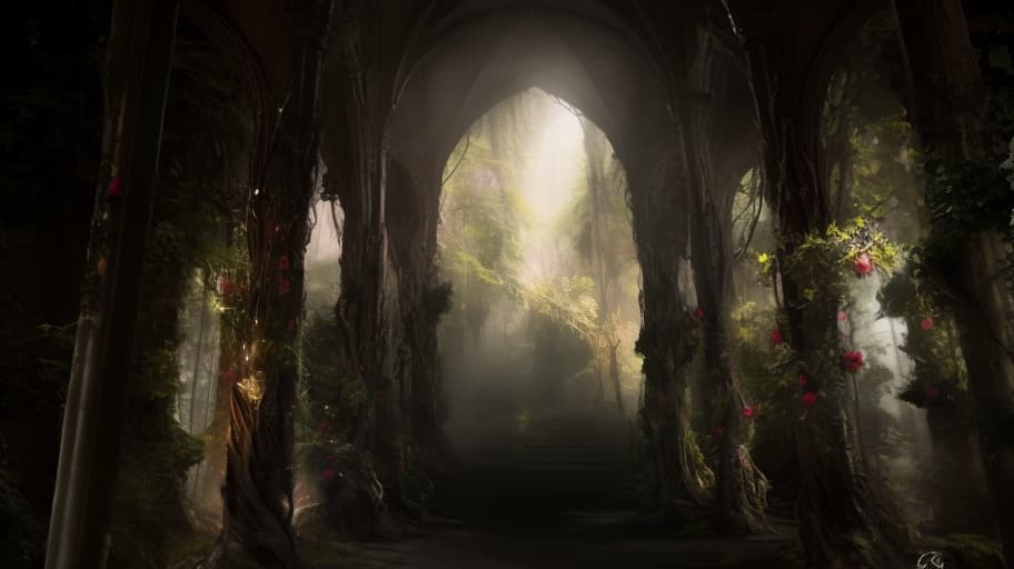  fantasy forest hyperrealistic, full body, detailed clothing, highly detailed, cinematic lighting, stunningly beautiful, intricate, sharp focus, f/1. 8, 85mm, (centered image composition), (professionally color graded), ((bright soft diffused light)), volumetric fog, trending on instagram, trending on tumblr, HDR 4K, 8K