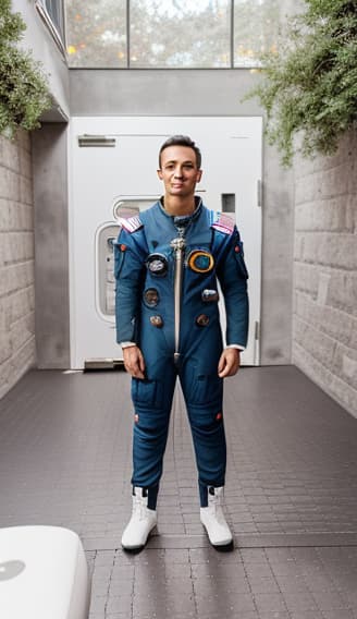  Astronaut style, full body, space suit