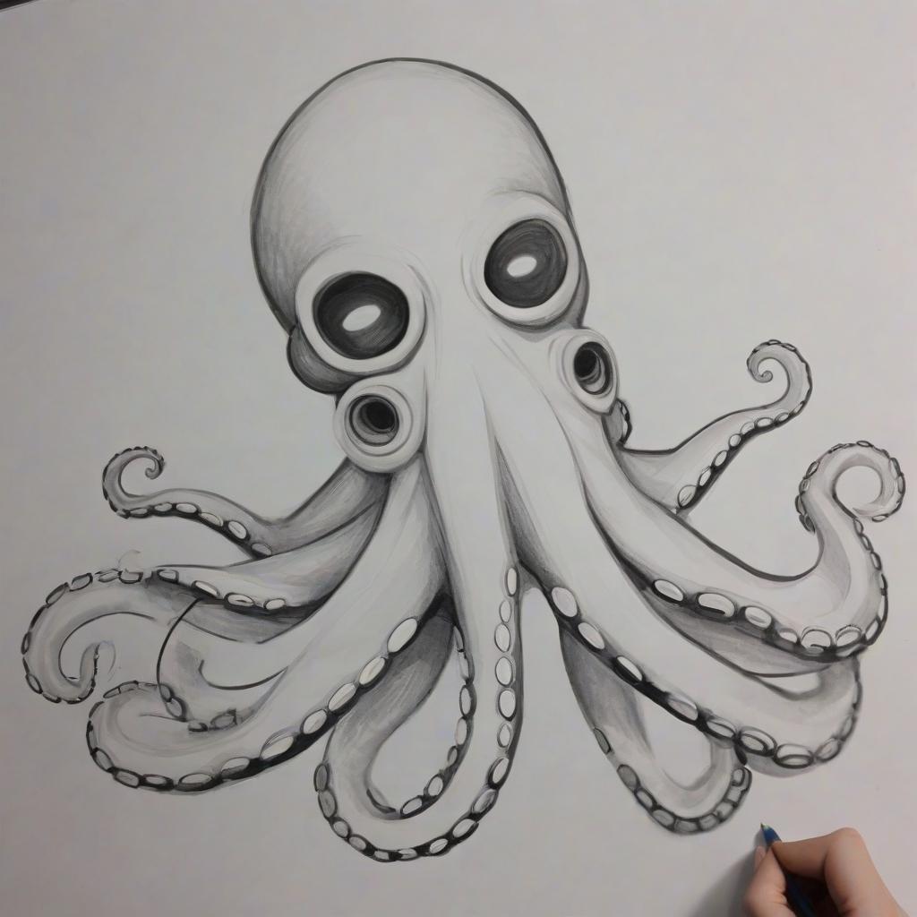  draw a good octopus mask