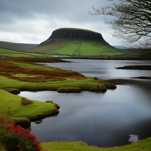  Beautiful Irish landscape