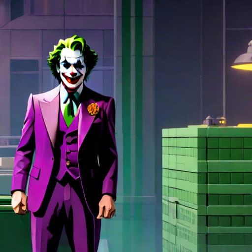  joker, dc comics, arthur, pixel art, tiny pixel blocks, micro pixelated, fine grain pixel art, small pixel details, simplified design, minimalistic, retro style, limited color palette, small scale pixel composition hyperrealistic, full body, detailed clothing, highly detailed, cinematic lighting, stunningly beautiful, intricate, sharp focus, f/1. 8, 85mm, (centered image composition), (professionally color graded), ((bright soft diffused light)), volumetric fog, trending on instagram, trending on tumblr, HDR 4K, 8K