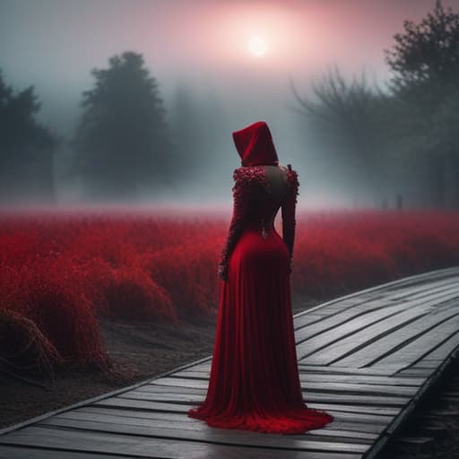  horror places crimson chronicles hyperrealistic, full body, detailed clothing, highly detailed, cinematic lighting, stunningly beautiful, intricate, sharp focus, f/1. 8, 85mm, (centered image composition), (professionally color graded), ((bright soft diffused light)), volumetric fog, trending on instagram, trending on tumblr, HDR 4K, 8K