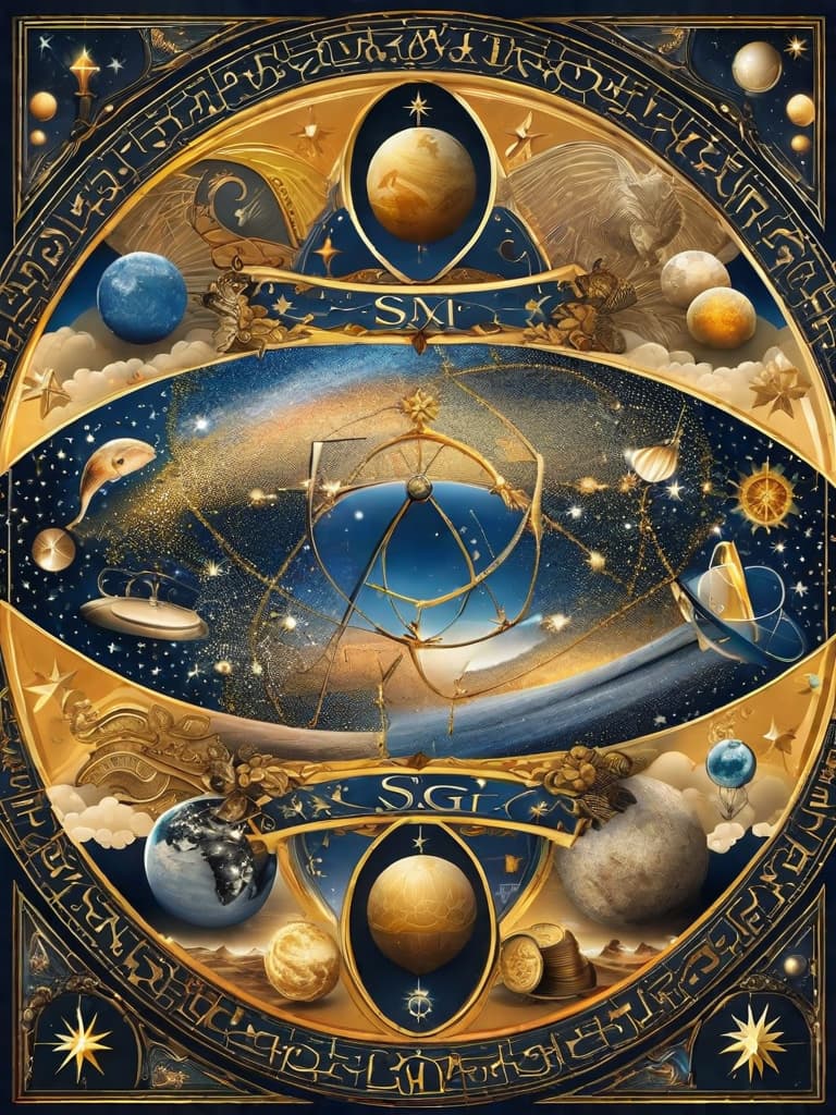  Cosmic portrait of the astrological sign of Pices