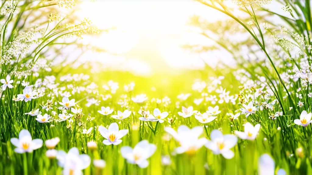  beautiful light background for a greeting card with delicate spring flowers ar 16:9 {prompt}, maximum details