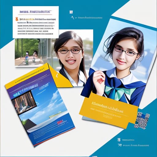  Make brochure of a college