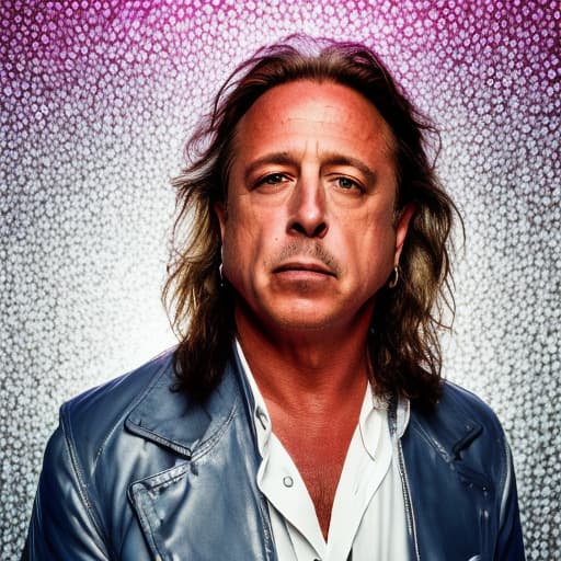 portrait+ style Bret Hart queer face