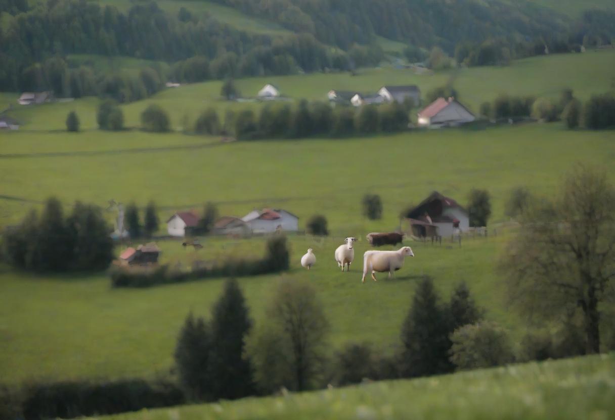  cinematic film still hey, everybody. my name is nikolai. we left with our family from town to village. breeding cows, sheep, geese, chickens. life here flows smoothly, and every day gives new joys and discoveries. in the morning, we get up with the first rays of the sun, and fresh air fills our lungs, bringing with it the smell of herbs and flowering fields. every cow we milk becomes not just an animal, but part of our family. the sheep graze peacefully on the green slopes, and the geese, like real guards, are always on guard. even chickens, with their cheerful cackling, fill our yard with the melody of rural life. family evenings turn into exciting discussions about the future: we plan to expand our farm, learn new technologies and preserv