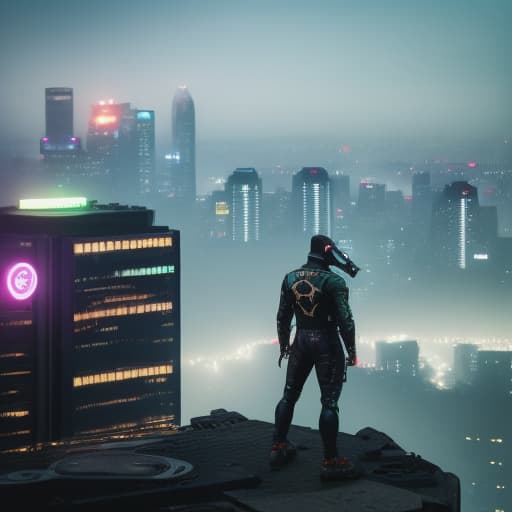  mnml style frog with cyberpunk city on background hyperrealistic, full body, detailed clothing, highly detailed, cinematic lighting, stunningly beautiful, intricate, sharp focus, f/1. 8, 85mm, (centered image composition), (professionally color graded), ((bright soft diffused light)), volumetric fog, trending on instagram, trending on tumblr, HDR 4K, 8K